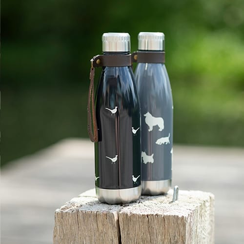 water bottles white diamond